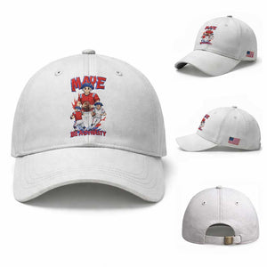 Maye Be A Dynasty Baseball Cap Funny QB Football Fan TS12 Baseball Cap Universal Fit White Print Your Wear