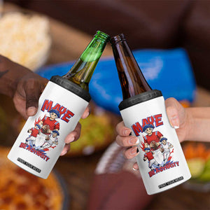 Maye Be A Dynasty 4 in 1 Can Cooler Tumbler Funny QB Football Fan TS12 Print Your Wear