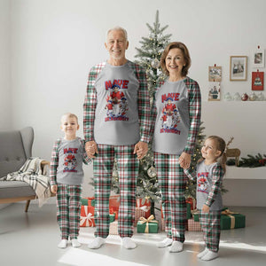 Maye Be A Dynasty Plaid Pajama Set Funny QB Football Fan TS12 Christmas Plaid Print Your Wear