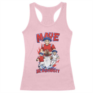 Maye Be A Dynasty Racerback Tank Top Funny QB Football Fan TS12 Light Pink Print Your Wear