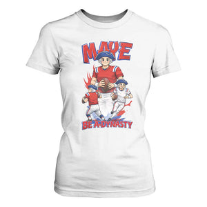 Maye Be A Dynasty T Shirt For Women Funny QB Football Fan TS12 White Print Your Wear