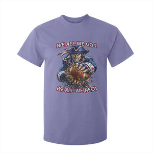 We All We Got We All We Need T Shirt For Kid Football Fan TS12 Violet Print Your Wear
