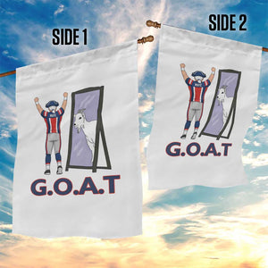 Number Ten Mirror Goat Garden Flag Football Lover Gift TS12 Print Your Wear