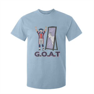 Number Ten Mirror Goat T Shirt For Kid Football Lover Gift TS12 Light Blue Print Your Wear