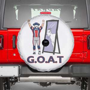 Number Ten Mirror Goat Spare Tire Cover Football Lover Gift TS12 Black Print Your Wear