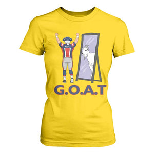 Number Ten Mirror Goat T Shirt For Women Football Lover Gift TS12 Daisy Print Your Wear