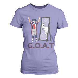 Number Ten Mirror Goat T Shirt For Women Football Lover Gift TS12 Violet Print Your Wear