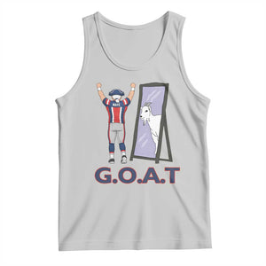 Number Ten Mirror Goat Tank Top Football Lover Gift TS12 Ash Print Your Wear