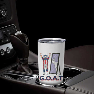 Number Ten Mirror Goat Tumbler Cup Football Lover Gift TS12 Print Your Wear