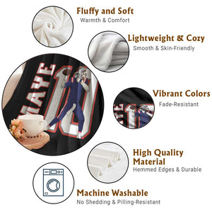 Maye Lover Throw Blanket QB 10 Player Fan TS12 Print Your Wear