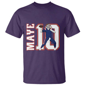 Maye Lover T Shirt QB 10 Player Fan TS12 Purple Print Your Wear