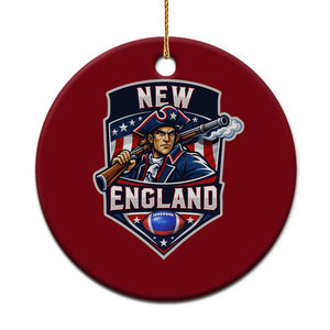 Red Blue White Sport Fan Ceramic Ornament Football Lover Gift TS12 1pc Red Print Your Wear