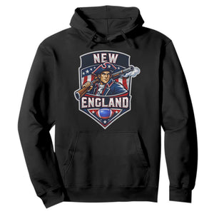 Red Blue White Sport Fan Hoodie Football Lover Gift TS12 Black Print Your Wear