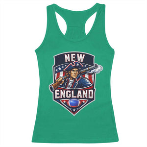 Red Blue White Sport Fan Racerback Tank Top Football Lover Gift TS12 Irish Green Print Your Wear