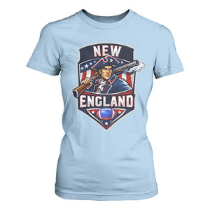 Red Blue White Sport Fan T Shirt For Women Football Lover Gift TS12 Light Blue Print Your Wear