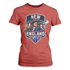 Red Blue White Sport Fan T Shirt For Women Football Lover Gift TS12 Red Print Your Wear