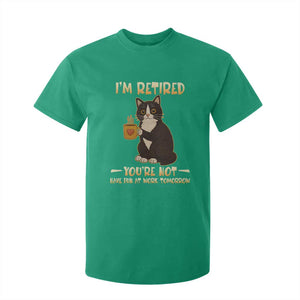 Funny I Am Retired You Are Not Have Fun At Work Tomorrow T Shirt For Kid Black Cat TS12 Irish Green Print Your Wear
