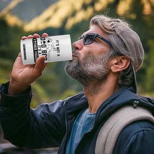 Funny Dad 4 in 1 Can Cooler Tumbler It Is Not A Dad Bod It Is A Father Figure TS12 Print Your Wear