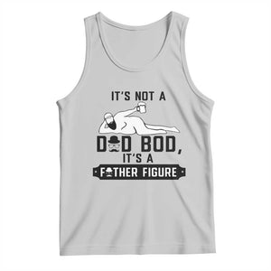 Funny Dad Tank Top It Is Not A Dad Bod It Is A Father Figure TS12 Ash Print Your Wear
