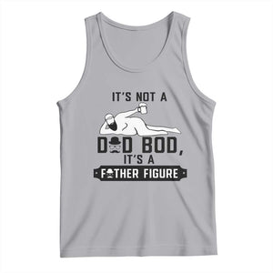 Funny Dad Tank Top It Is Not A Dad Bod It Is A Father Figure TS12 Athletic Heather Print Your Wear