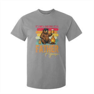 Funny Bear Dad T Shirt For Kid It Is Not A Dad Bod It Is A Father Figure TS12 Sport Gray Print Your Wear