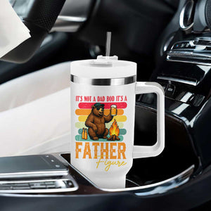 Funny Bear Dad Tumbler With Handle It Is Not A Dad Bod It Is A Father Figure TS12 Print Your Wear