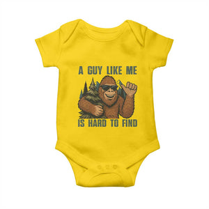 Funny Bigfoot Gift Baby Onesie A Guy Like Me Is Hard To Find TS12 Daisy Print Your Wear