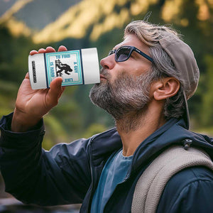Bigfoot Lover Gift 4 in 1 Can Cooler Tumbler A Guy Like Me Is Hard To Find TS12 Print Your Wear