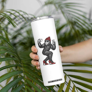 Funny Sexy Bigfoot Selfie Skinny Tumbler Sasquatch Lover Gift TS12 Print Your Wear