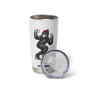 Funny Sexy Bigfoot Selfie Tumbler Cup Sasquatch Lover Gift TS12 Print Your Wear
