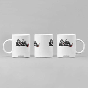 Funny Sassquatch Sexy Coffee Mug Bigfoot With Cocktail Party Humor TS12 Print Your Wear