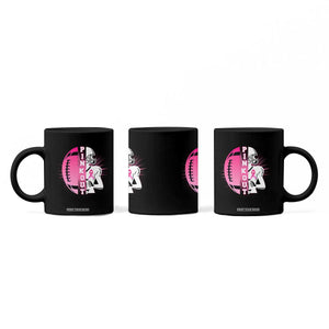 Pink Out Game Day Football Coffee Mug Breast Cancer Support TS12 Print Your Wear