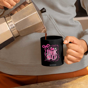 Pink Out Coffee Mug Football Support Breast Cancer Gift TS12 Print Your Wear