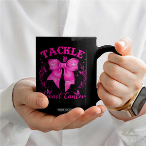 Tackle Breast Cancer Coffee Mug Support Fight Faith Pink Ribbon TS12 Print Your Wear