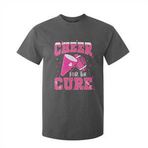 Breast Cancer Awareness T Shirt For Kid Funny Cheer For The Cure Gift TS12 Dark Heather Print Your Wear