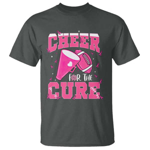 Breast Cancer Awareness T Shirt Funny Cheer For The Cure Gift TS12 Dark Heather Print Your Wear