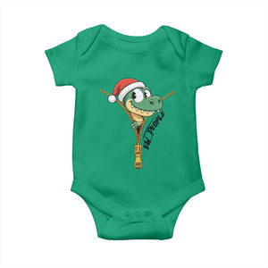 Funny Christmas Dinosaur Baby Onesie Ew People Xmas Gift TS12 Irish Green Print Your Wear