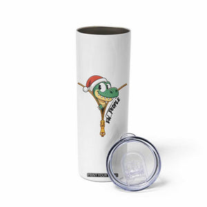 Funny Christmas Dinosaur Skinny Tumbler Ew People Xmas Gift TS12 Print Your Wear
