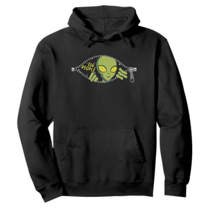 Funny Alien Hoodie Ew People Hater Quote TS12 Black Print Your Wear