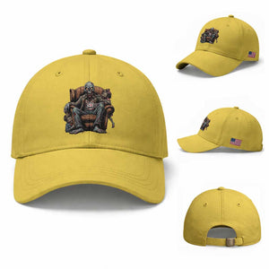 Funny #1 Dad Zombie Horror Baseball Cap Halloween Family Father Gift