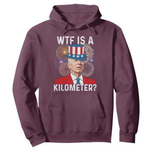 WTF is A Kilometer Hoodie Funny 4th of July