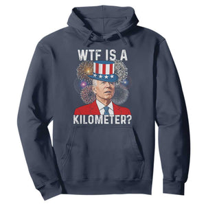 WTF is A Kilometer Hoodie Funny 4th of July