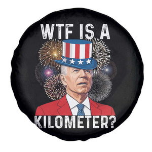WTF is A Kilometer Spare Tire Cover Funny 4th of July