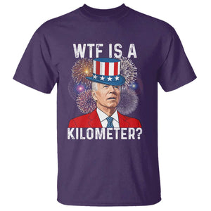 WTF is A Kilometer T Shirt Funny 4th of July