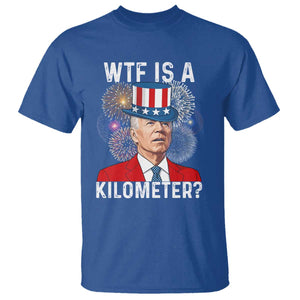 WTF is A Kilometer T Shirt Funny 4th of July