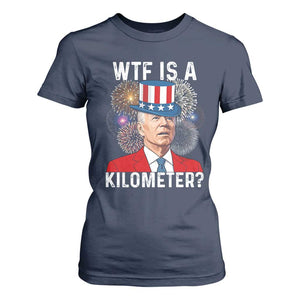 WTF is A Kilometer T Shirt For Women Funny 4th of July