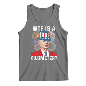 WTF is A Kilometer Tank Top Funny 4th of July