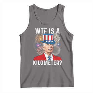 WTF is A Kilometer Tank Top Funny 4th of July