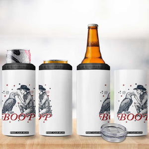 Boop Eagle 4 in 1 Can Cooler Tumbler Western Cowboy Patriotic 4th of July