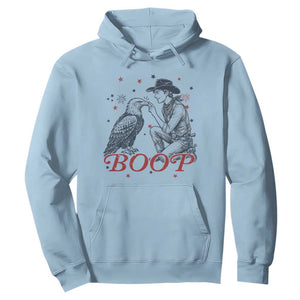 Boop Eagle Hoodie Western Cowboy Patriotic 4th of July